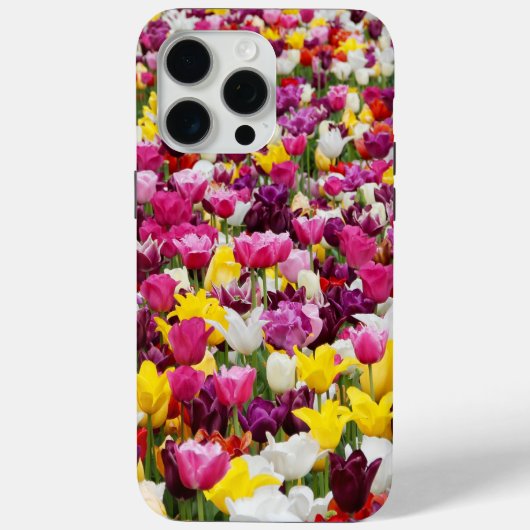 Veld vol tulpen Case-Mate iPhone case (Achterkant)