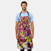 Veld vol tulpen schort (Gedragen)