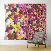 Veld vol tulpen wandkleed (In Situ (horizontaal))