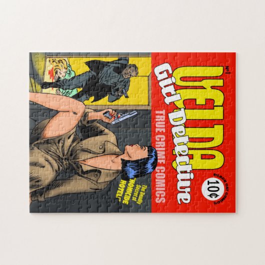 Velda: Meisjesrechercheur cover puzzle Legpuzzel (Horizontaal)