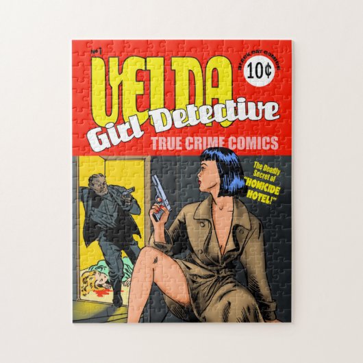 Velda: Meisjesrechercheur  cover puzzle Legpuzzel (Verticaal)