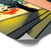 Velda: Meisjesrechercheur vintage cover poster (Hoek)