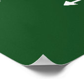 Veldafmetingen Poster (Hoek)