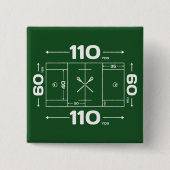 Veldafmetingen Vierkante Button 5,1 Cm (Voorkant)