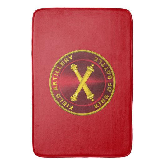 Veldartillerie Badmat (Voorkant Verticaal)