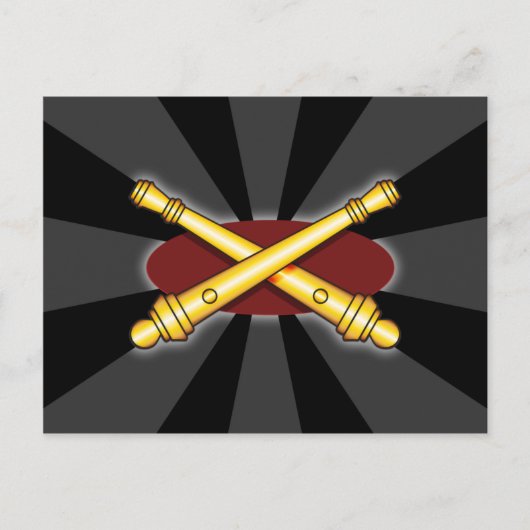 Veldartillerie Briefkaart (Voorkant)