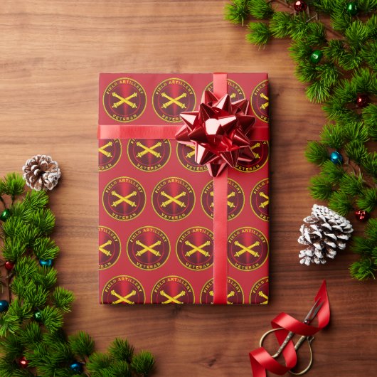 Veldartillerie cadeaupapier (Feestdagen Geschenken)