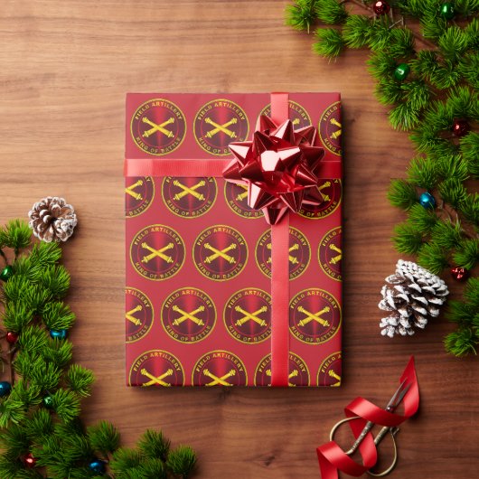 Veldartillerie  cadeaupapier (Feestdagen Geschenken)