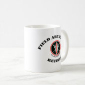 Veldartillerie Lance Missile, in ruste Koffiemok (Voorkant rechts)