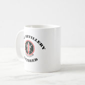 Veldartillerie Lance Missile, in ruste Koffiemok (Voorkant links)