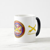 Veldartillerie soldaat magische mok (Voorkant rechts)