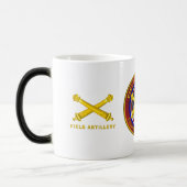 Veldartillerie soldaat magische mok (Links)