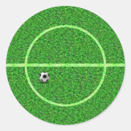 Veldbal van het Football van het voetbal - Sticker