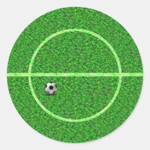 Veldbal van het Football van het voetbal - Sticker