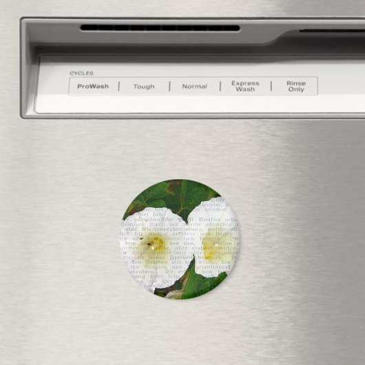 Veldbindweed Collage Magneet (Insitu (Vaatwasser))