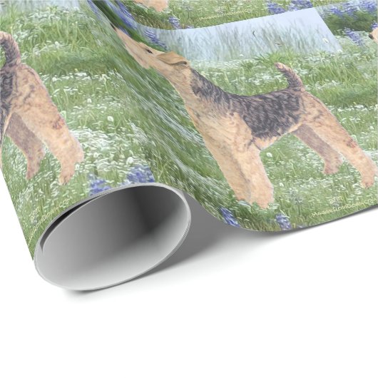 Veldbloemen Cadeaupapier (Rol Hoek)