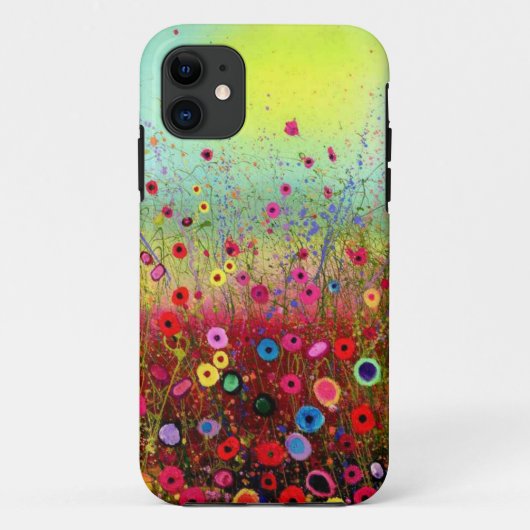 Veldbloemen Case-Mate iPhone Case (Achterkant)