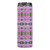 Veldbloemen Ikat 3 Thermosbeker (Achterkant)