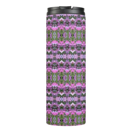 Veldbloemen Ikat 4 Thermosbeker (Achterkant)