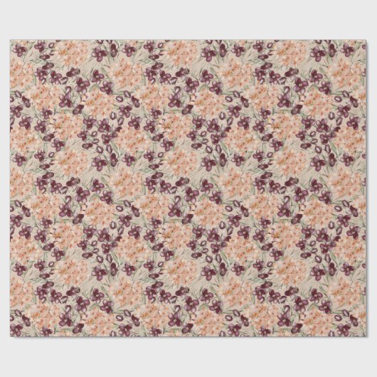 Veldbloemen Inpakpapier (Vlak)