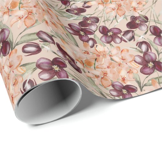 Veldbloemen Inpakpapier (Rol Hoek)