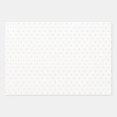 Veldbloemen Lace Textured Golden White Inpakpapier Vel (Voorkant 2)