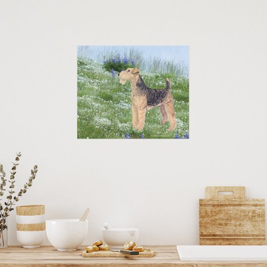 Veldbloemen Poster (Keuken)