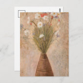 veldbloemen | Tadeusz Makowski Briefkaart (Voorkant / Achterkant)