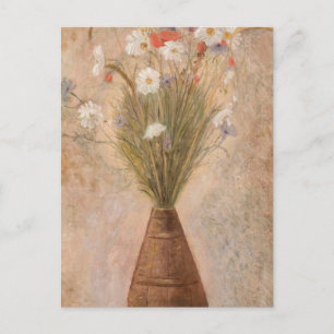 veldbloemen   Tadeusz Makowski Briefkaart