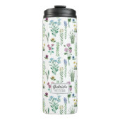 Veldbloemen | Thermische getumbler Thermosbeker (Voorkant)