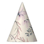 Veldbloemen Waterverf Naadloos Patroon Feesthoedjes (Links)