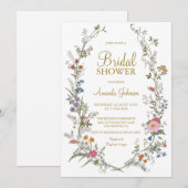 Veldbloemen Wilde bloemen Bloemen Bloemen Bloemen  Kaart (Voorkant / Achterkant)