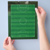 Veldbrochure voor voetzoekers flyer (Hand)