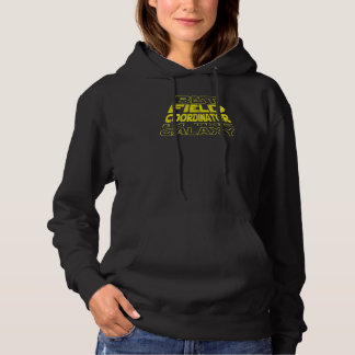 Veldcoördinator  Ruimte Achterkant Ontwerp Hoodie