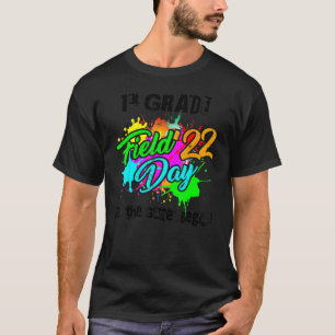 Velddag 2022 Eerste graad laat de Spelen Tea begin T-shirt