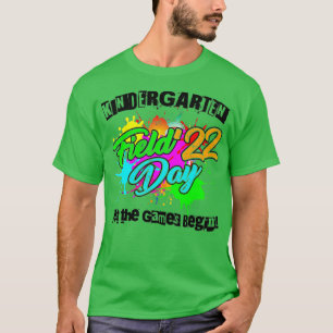 Velddag 2022 Kindergarten laat de Spelen beginnen T-shirt