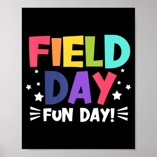 Velddag 2022 Veldreis Fun Day Boys Girls Stude Poster (Voorkant)