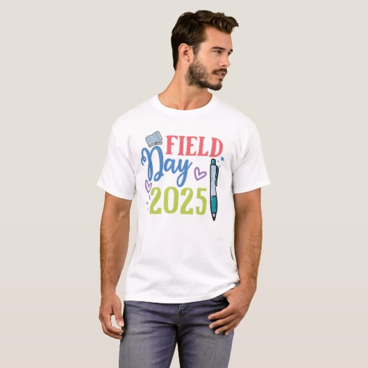 Velddag 2025 t-shirt (Voorkant volledig)