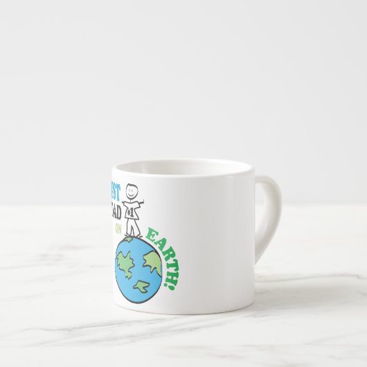 Velddag Beste vader op aarde Espresso Kop (Voorkant rechts)