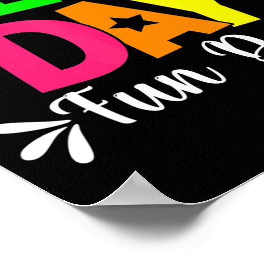 Velddag Fun Day School Trip Field Day Teacher Ki Poster (Hoek)