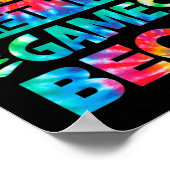 Velddag laat de games beginnen met het Tie Dye Sch Poster (Hoek)
