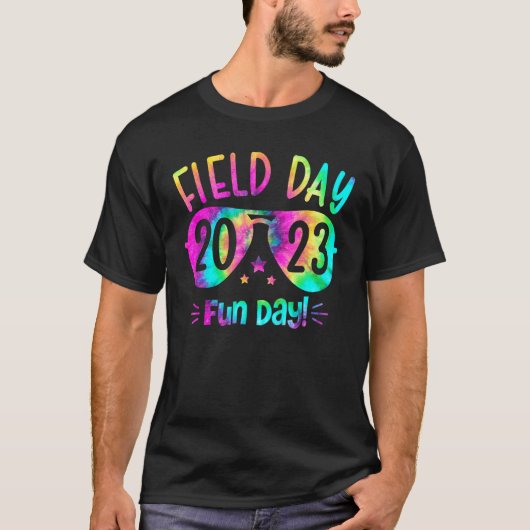 Velddag Leuke Dag Leraar Leraar Student Kinder Laa T-shirt (Voorkant)