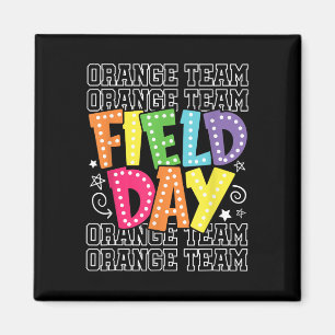 Velddag Oranje Team Kleur Oorlog Kamp Team Game Co Magneet