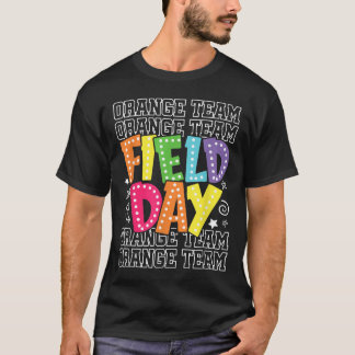 Velddag Oranje Team Kleur Oorlog Kamp Team Game Co T-shirt