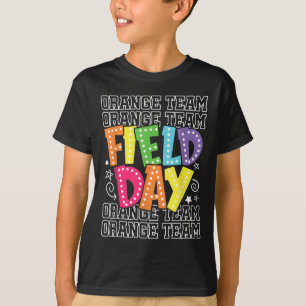 Velddag Oranje Team Kleur Oorlog Kamp Team Game Co T-shirt