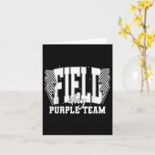 Velddag Paarse Team Kleur War Camp Team Game Com Kaart (Gele Bloem)