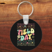 Velddag Paarse Team Kleur War Camp Team Game Com Sleutelhanger (Voorkant)