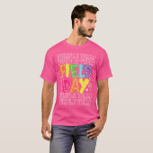 Velddag Paarse Team Kleur War Camp Team Game Com T-shirt (Voorkant volledig)