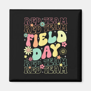Velddag Rood Team Kleur Oorlog Kamp Team Game Comp Magneet