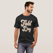 Velddag voor docenten & Kinder einde van de schoo T-shirt (Voorkant volledig)